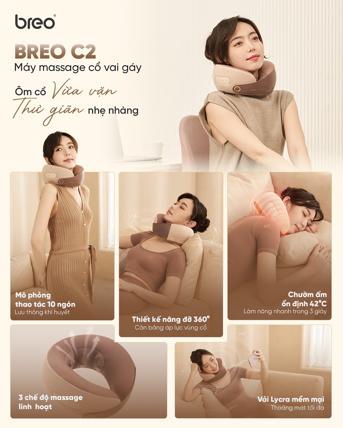Máy massage cổ Breo C2 16 01 BentoC2