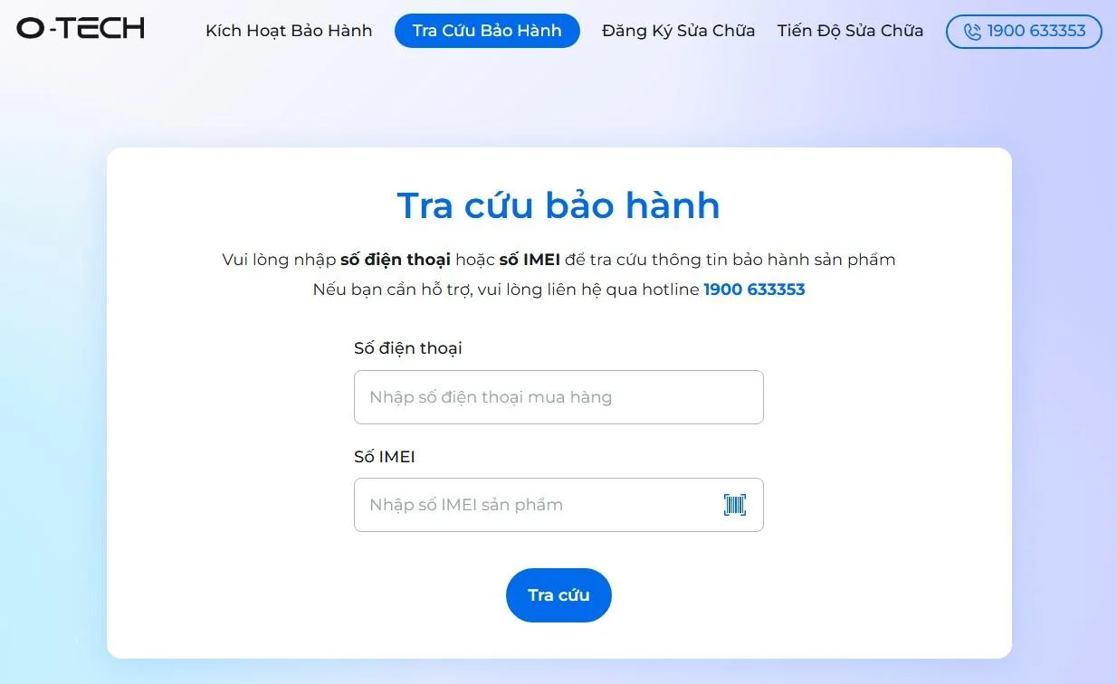 Tra cứu bảo hành 13 baohanhkhachle